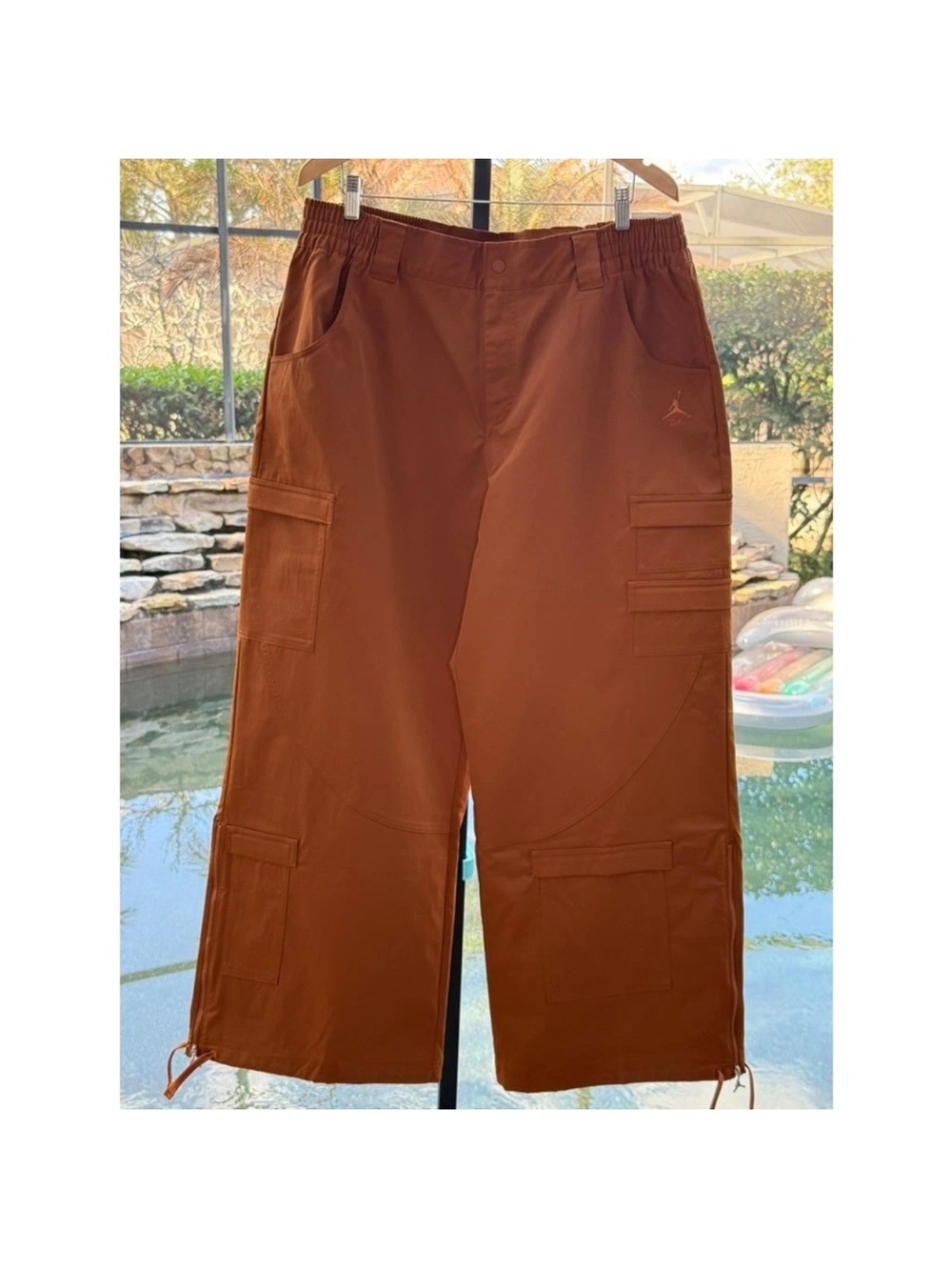 Jordan Chicago Women's Repel Woven Cargo Pants XL Cinnamon Brown NWT FD7215